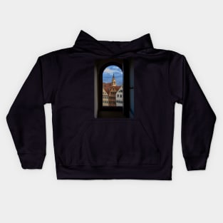 Stiftskirche church, Tübingen Kids Hoodie